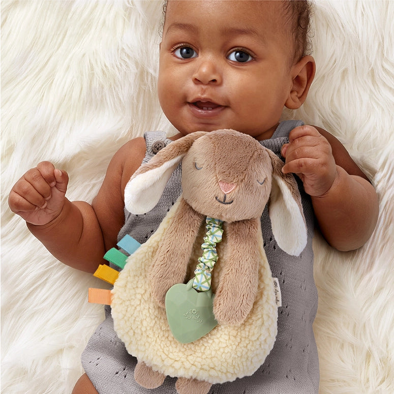 Itzy RItzy Taupe Bunny Itzy Friends Lovey™ Plush