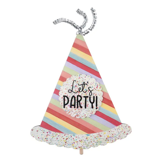 Glory Haus Let's Party Hat Topper