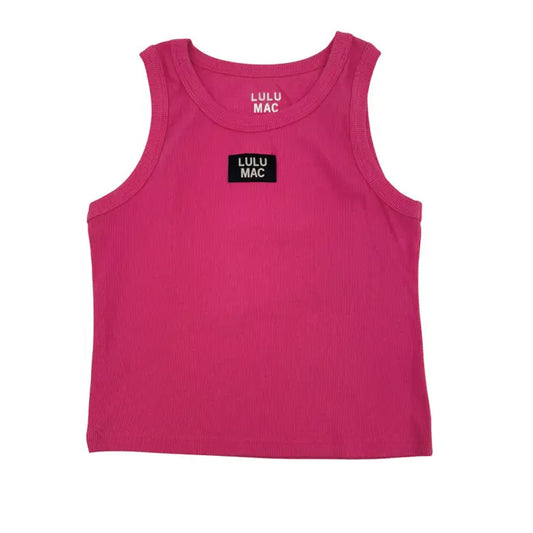 Lulu Mac Og-Tank Hot Pink