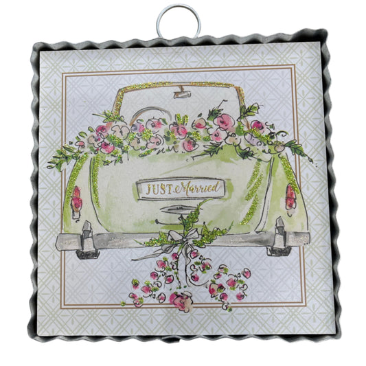 The Round Top Collection Mini Beck's Just Married
