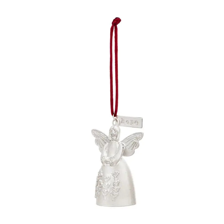 Demdaco Mini Bell Angel Ornament - Hope