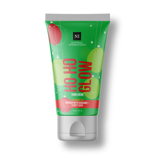 NATURAL INSPIRATIONS SASSY HOLIDAY MINI HAND CREME-HO HO HO GLOW