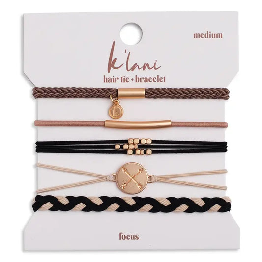 K'Lani Focus Hair Tie Bracelets
