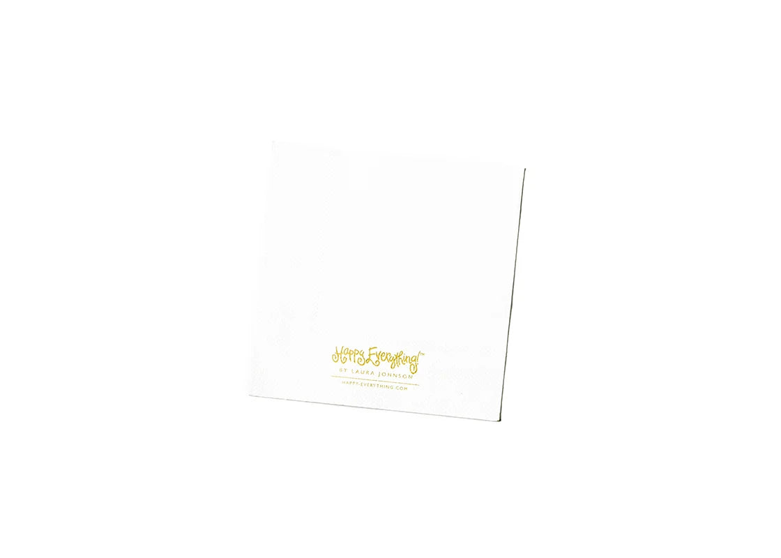 HAPPY EVERYTHING! FOOTBALL COCKTAIL NAPKINS SET OF 20