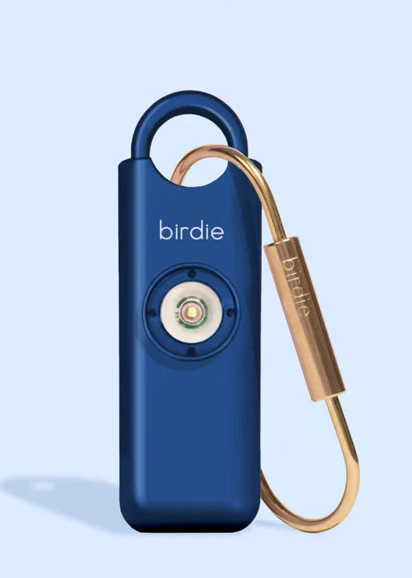 Birdie Personal Safety Alarm Metallic Indigo