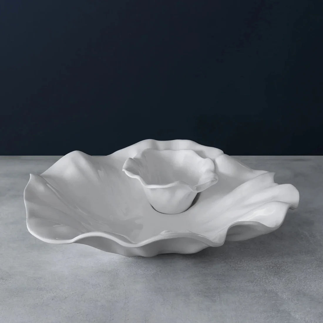 Beatriz Ball VIDA Bloom Chip and Dip (White)