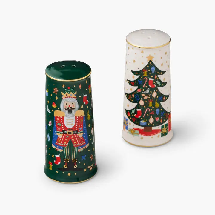 Rifle Paper Co. Nutcracker Salt & Pepper Shaker Set
