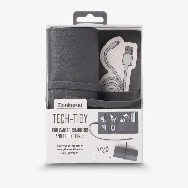 if USA Bookaroo Travel Tech Tidy-Charcoal