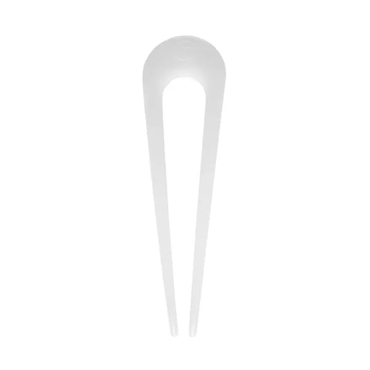 Teleties French Hair Pin Coconut White