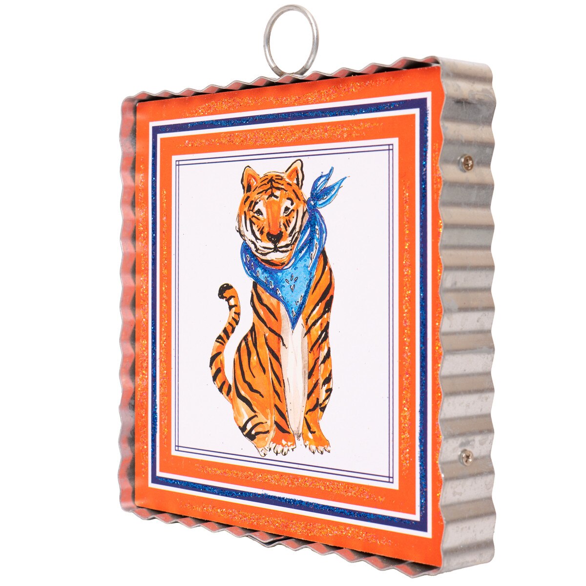 The Round Top Collection Mini Gallery Navy & Orange Tiger
