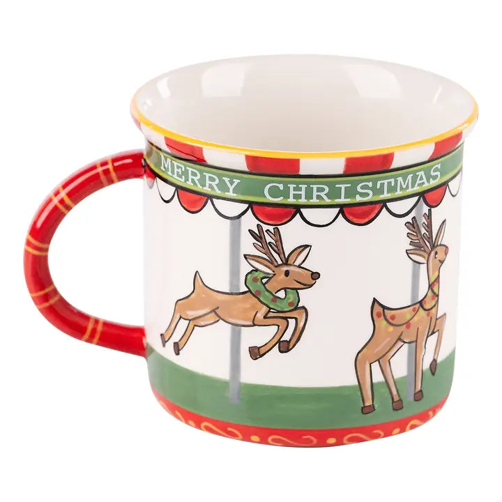 Glory Haus Reindeer Carousel Mug