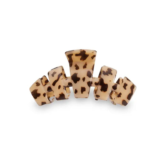 Teleties Classic Hair Clip | Medium | Blonde Tortoise