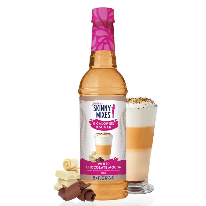 Jordan's Skinny Mixes Sugar Free White Chocolate Mocha Syrup