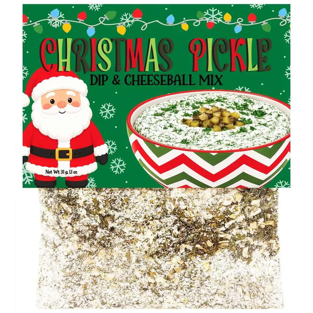Carmie's Kitchen Christmas Pickle Dip Mix - Holiday Collection
