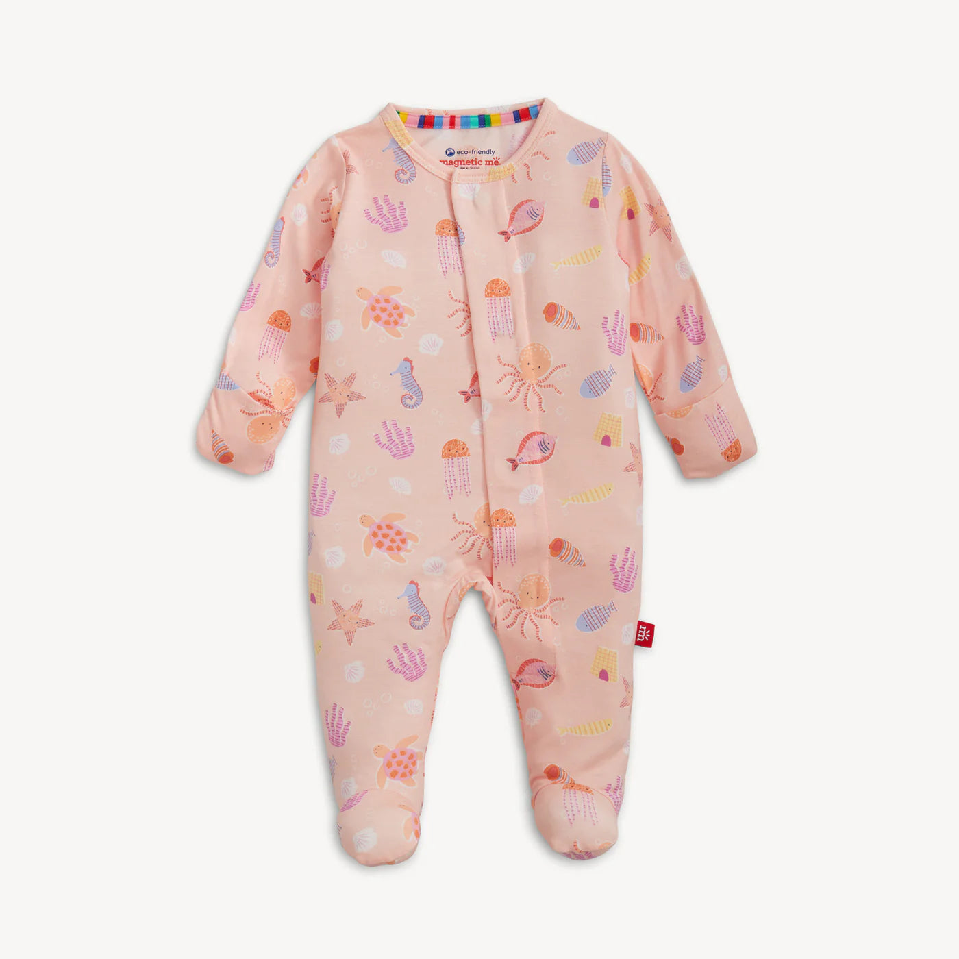 Magnetic Me Deep Chic Pink Modal Magnetic Footie
