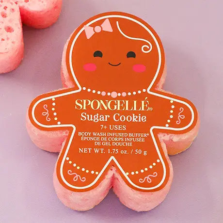 Spongelle Sugar Cookie Gingerbread Holiday Buffer