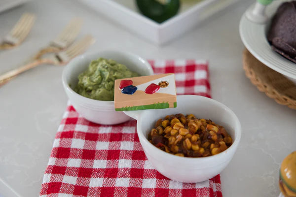 nora fleming baggin' rights (cornhole) mini