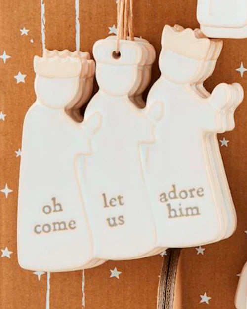 Mud Pie Nativity Ornaments