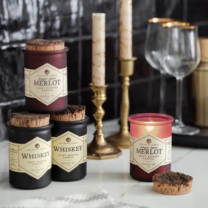 Northern Lights Reserve Spirits-Finger Lakes Merlot Candle