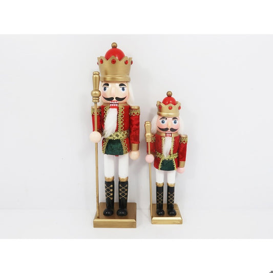 One Hundred 80 Degrees Red Coat Nutcracker