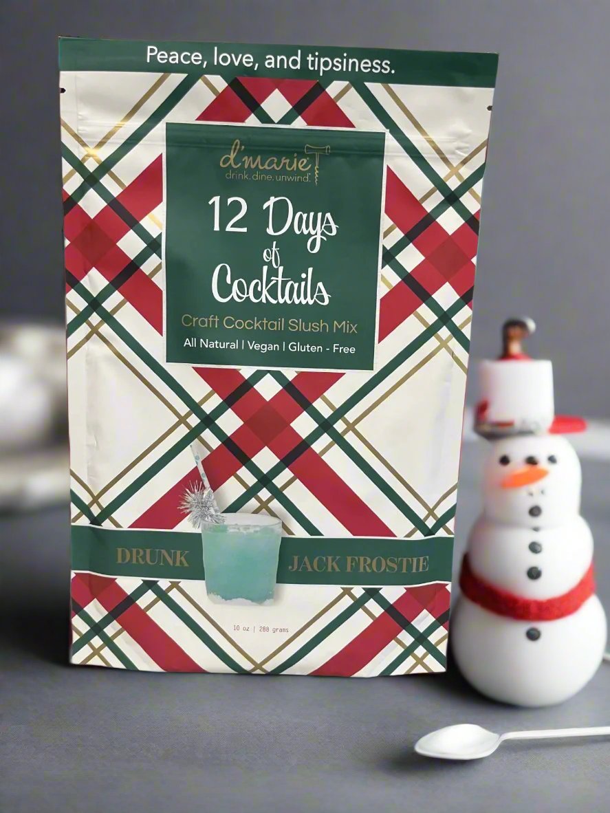 d'marie 12 Days of Cocktails Drunk Jack Frostie Cocktail Slush Mix