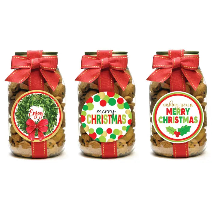 Oh, Sugar! Cookie - Christmas Holiday Assorted - Quart Jars