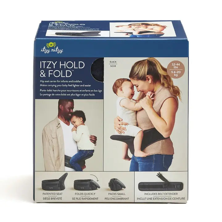 Itzy Ritzy Hold & Fold™ - Hip Seat Carrier