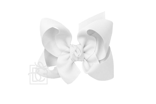 Beyond Creations Signature Grosgrain Bow On Clip