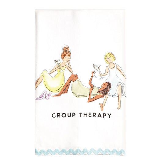 MUD PIE GROUP THERAPY GIRLFRIENDS TOWEL