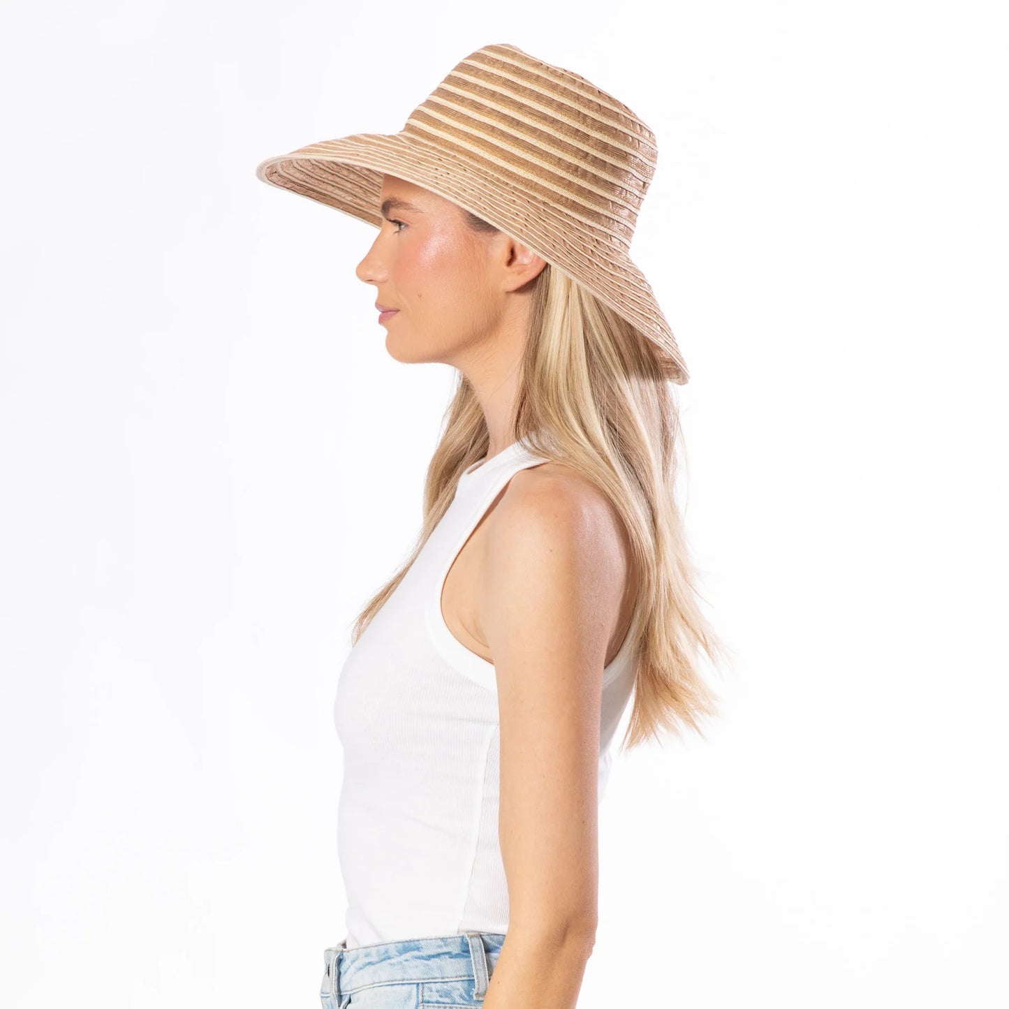 San Diego Hat Julie - Ribbon Braid Round Crown