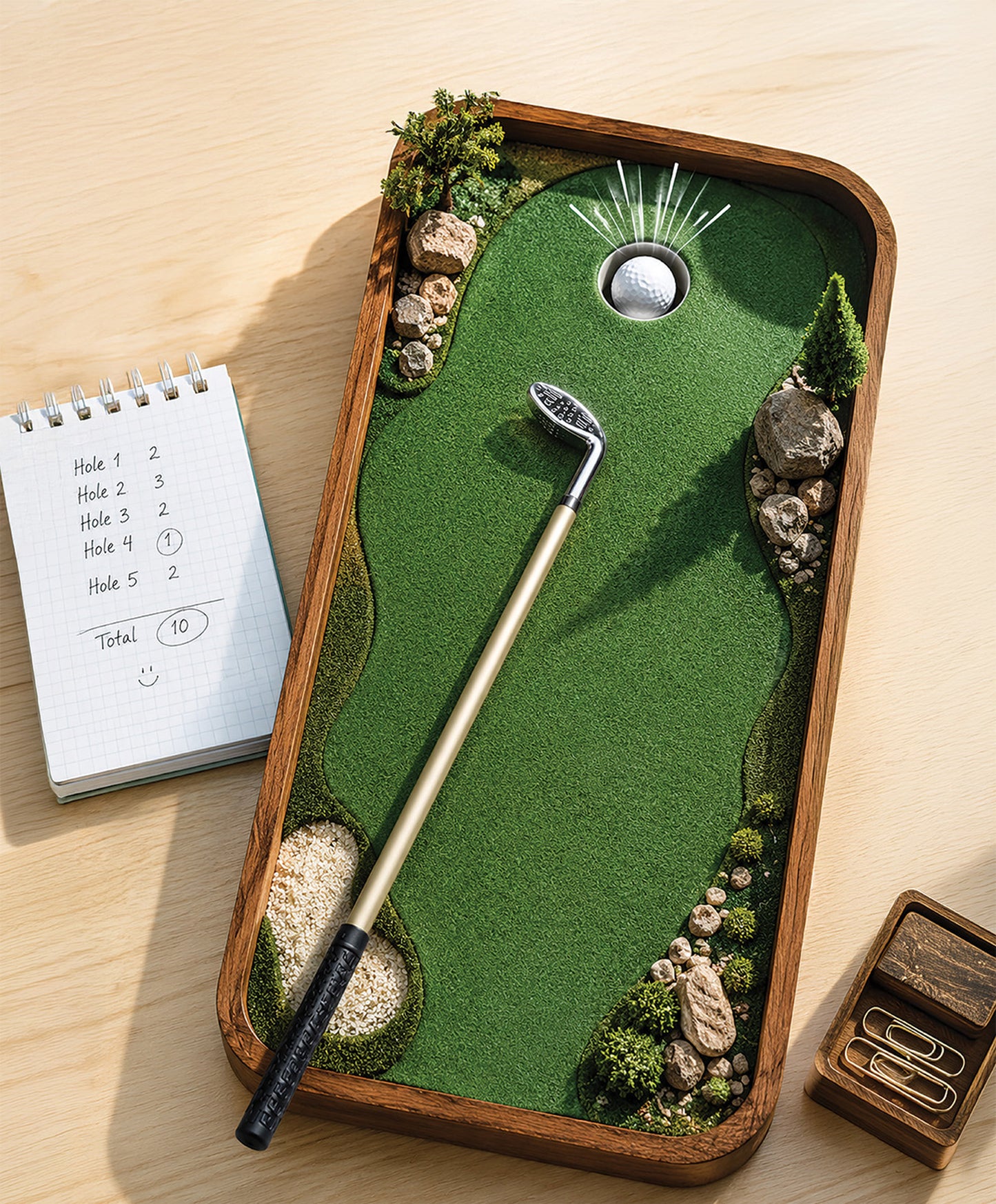 Modern Monkey Hole in One Putt Putt Pens Golf Pen