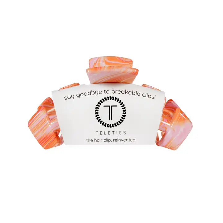 Teleties Classic | Just Keep Swimming | Medium Hair Clip