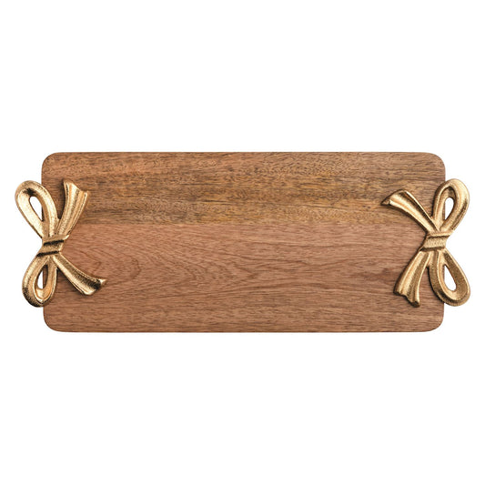 MUD PIE GOLD BOW BOARD