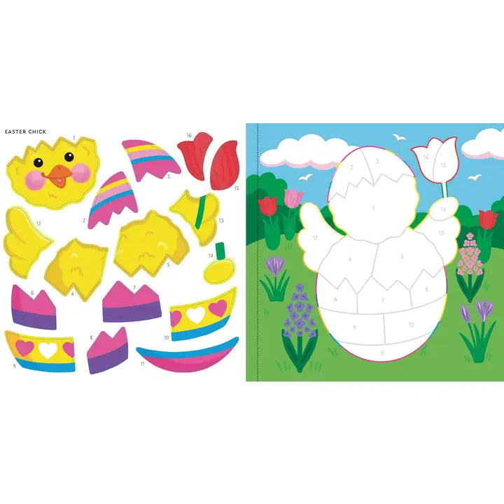 My First Color-By-Sticker Book -- Easter