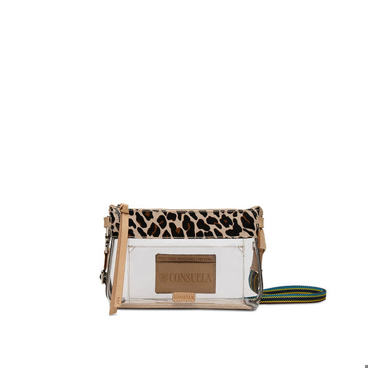 CONSUELA Midtown Crossbody, Clear Mona
