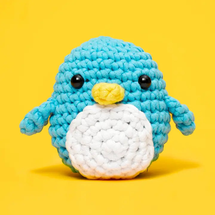 The Woobles Pierre the Penguin Beginner Crochet Kit