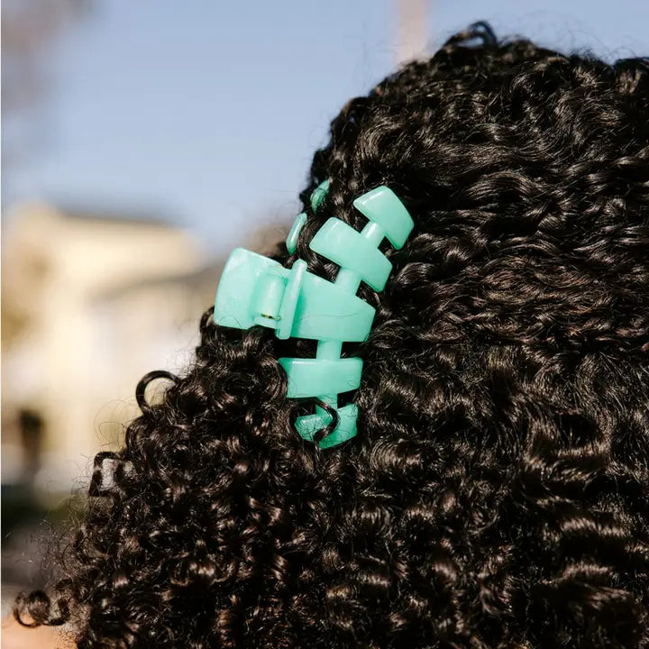 Teleties Classic Hair Clip | Medium | Spring Splash