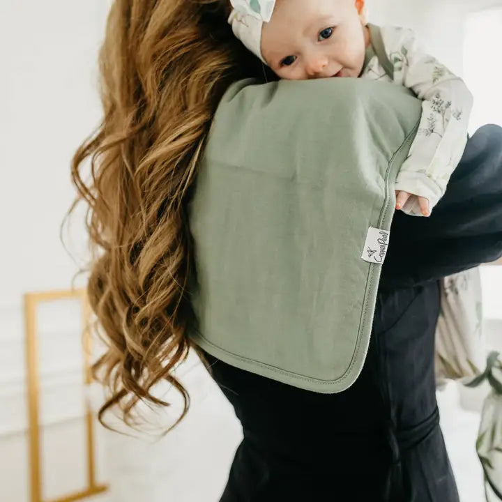 Copper Pearl Premium Burp Cloths - Haven