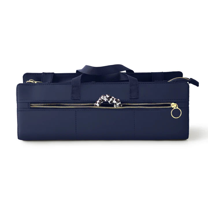 Kusshi Hair Tools Bag-Navy with Khaki