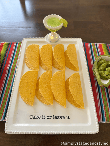 MUD PIE LIGHT-UP ACCESSORY PLATTER