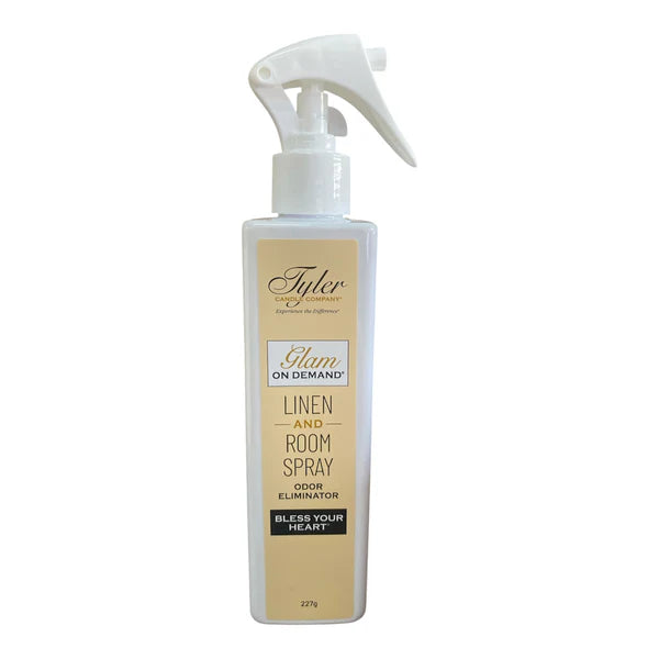 Tyler Candle Company BLESS YOUR HEART Glam on Demand -Linen And Room Spray-227g