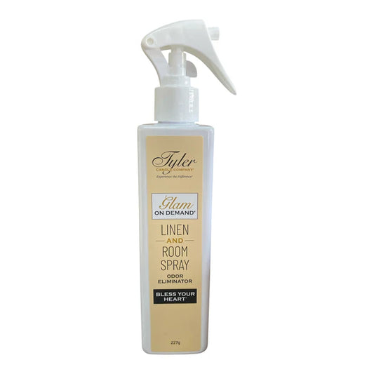 Tyler Candle Company BLESS YOUR HEART Glam on Demand -Linen And Room Spray-227g