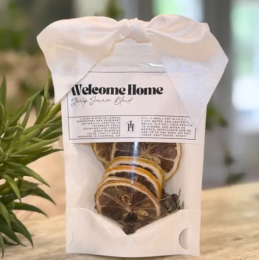 Ivy Haus Welcome Home Lemon Stovetop Simmer Blend Potpourri Sm