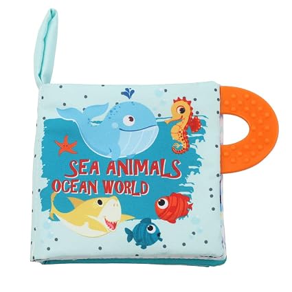 Bebe Mondo Baby Book Toy-Sea Animals Ocean World