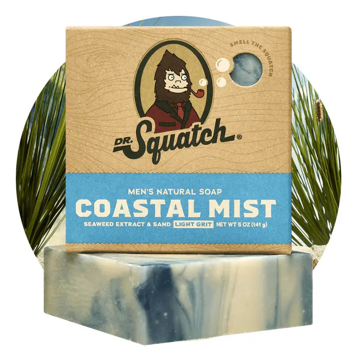 Dr. Squatch Coastal Mist Bar Soap
