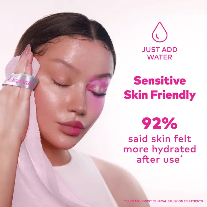 The Original MakeUp Eraser Silver Infused Mini Pro Makeup Eraser | Acne Prone Skin