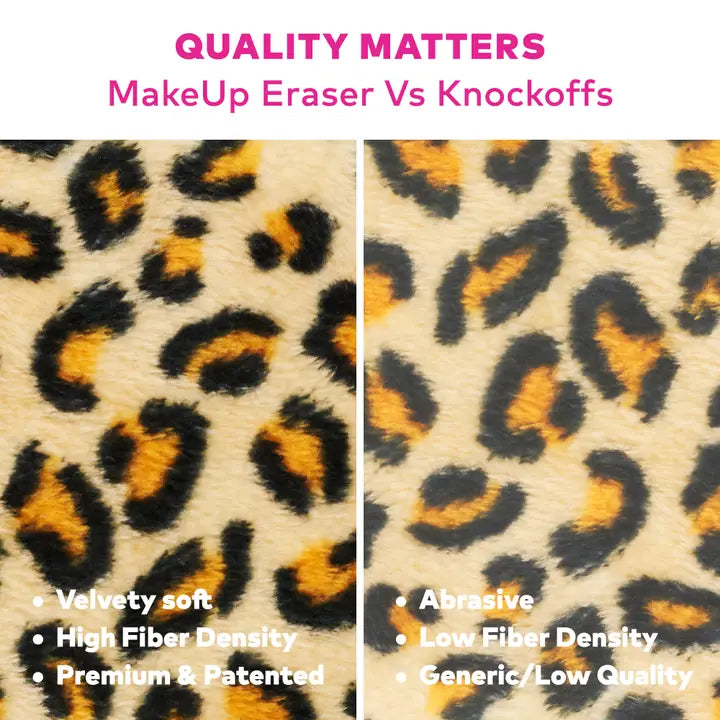 The Original MakeUp Eraser Leopard Print Pro Makeup Eraser