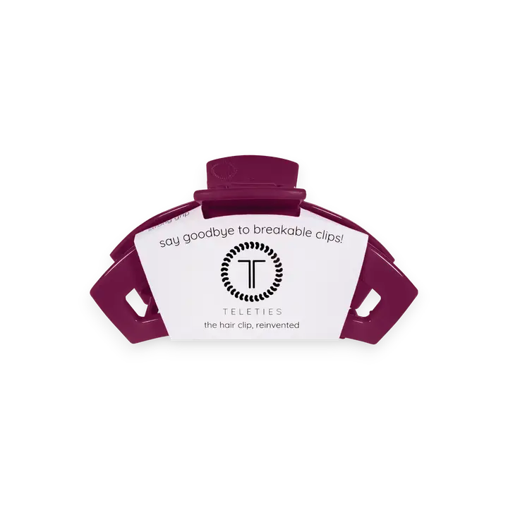 Teleties Open Mulberry Small Hair Clip