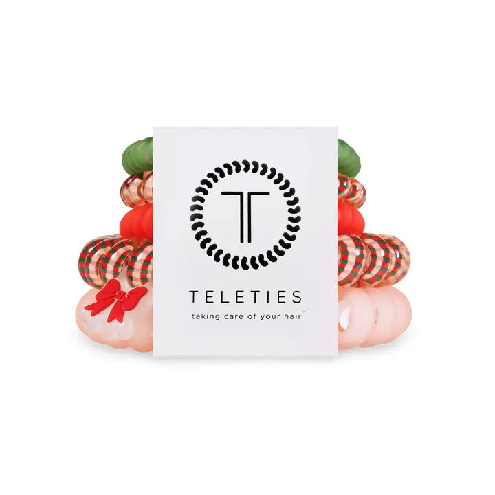 Teleties Sprial Hair Coils | Mix Pack | Better in Bows Hair Ties