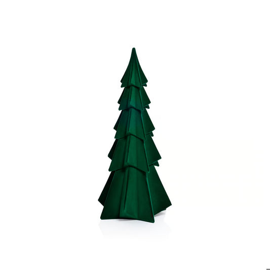 ZODAX Flocked Green Tree, 12.5"